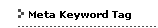 Meta Keyword Tag