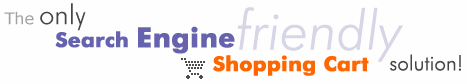 The only Search Engine Friendly Shopping Cart Solution